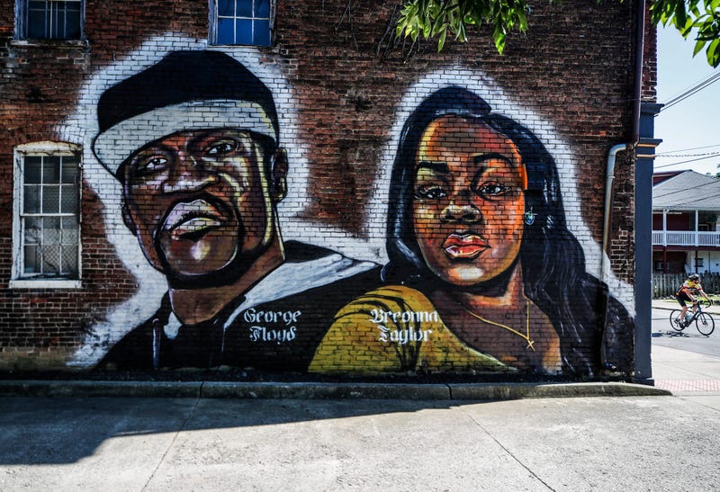 George Floyd Breonna Taylor Mural