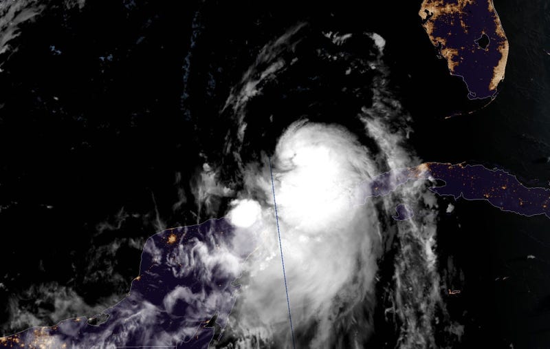 Hurricane Laura as of 7:15 a.m. CT, Aug. 25 Hurricane Laura