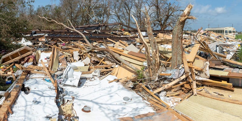 Hurricane Laura Damage