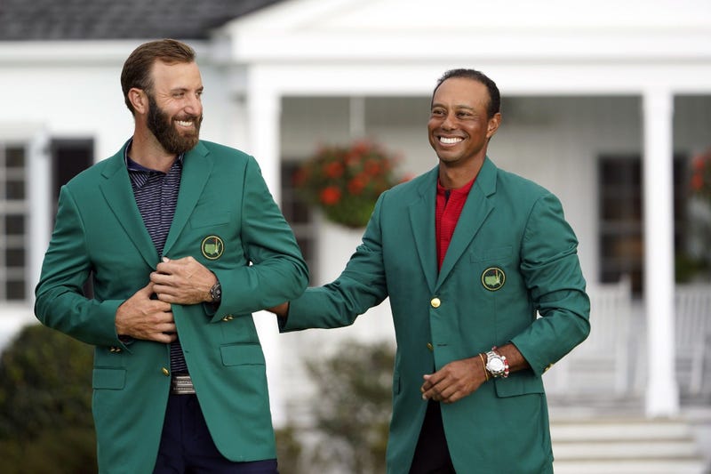 Dustin Johnson & Tiger Woods