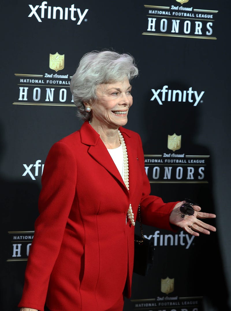 New Orleans, LA, USA: Janice McNair , wife of Houston Texans owner Robert McNair (not pictured) on the red carpet prior to the Super Bowl XLVII NFL Honors award show at Mahalia Jackson Theater.