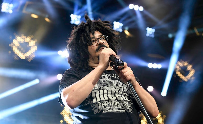 Adam Duritz, Counting Crows, Concert, Sining, Perfect Vodka Amphitheatre, Lasers, 2016