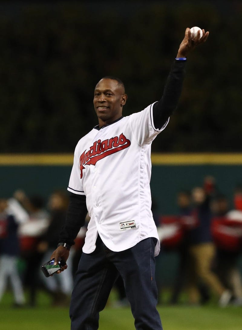 Cleveland Indians former player Kenny Lofton