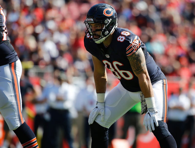 Bears tight end Zach Miller
