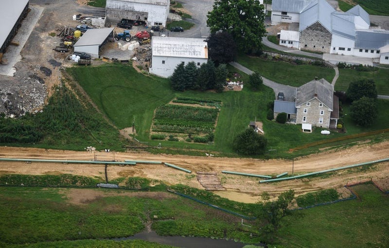 Mariner East Pipeline construction