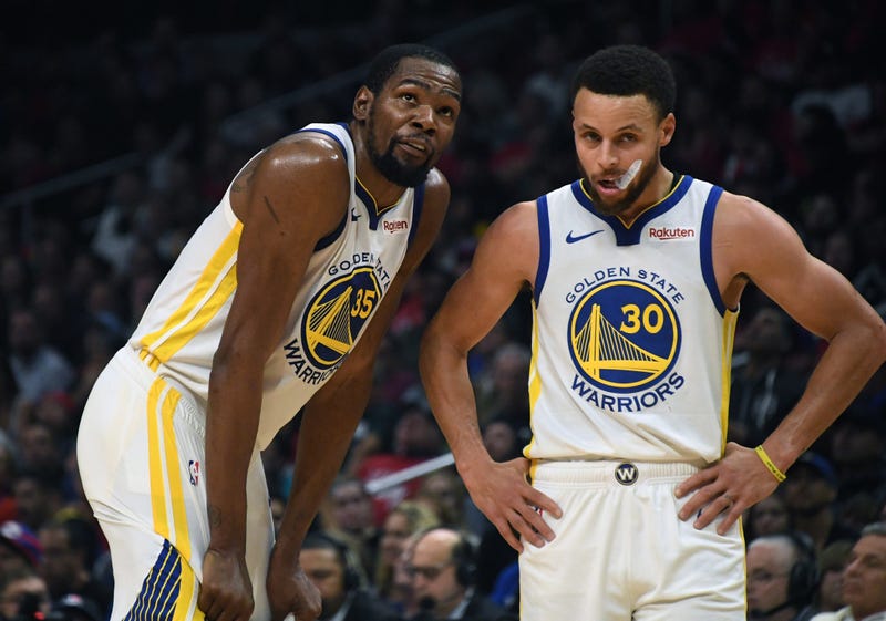 Kevin Durant and Steph Curry
