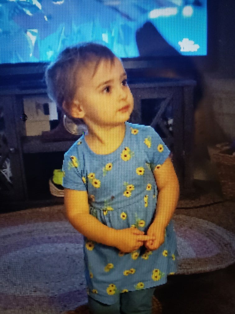 Officials said Makenzie Privitt, 2, was kidnapped by her mother Monday morning. The sheriff's office said county residents called in to provide "helpful information" about her disappearance.