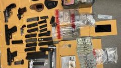 Deputies arrest 4 people, seize multiple drugs and firearms in Compton raid