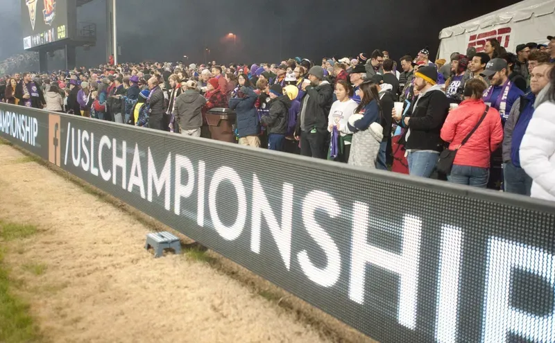 USL soccer fans