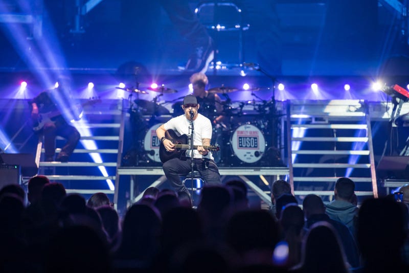 Brantley Gilbert performs at USO Takeover at The Wharf