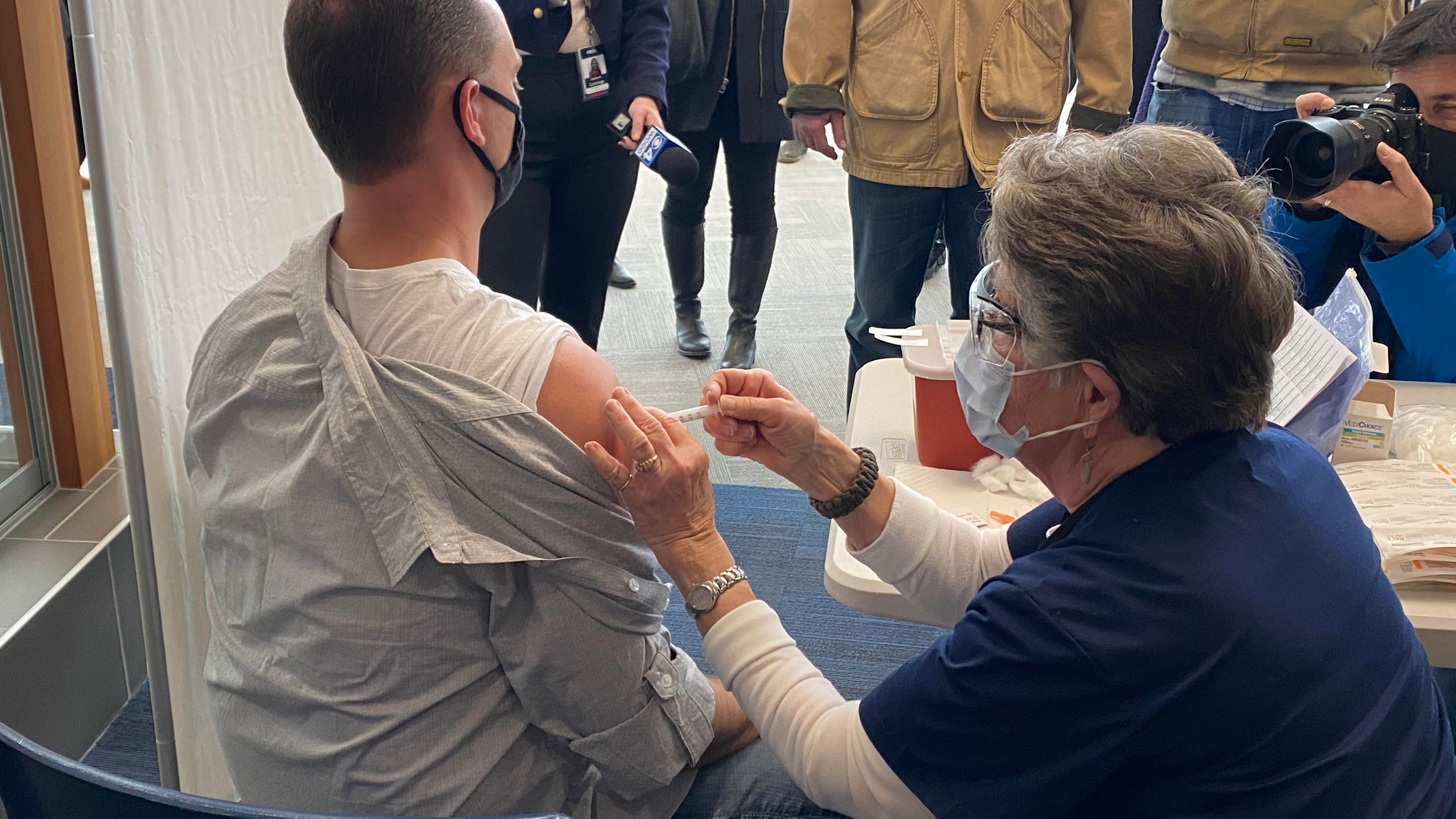Rural county leading Minnesota in vaccination rate an outlier