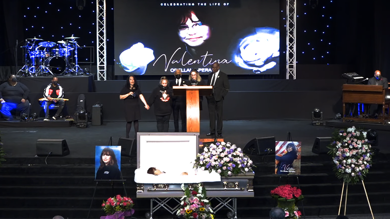 Valentina Orellana-Peralta funeral