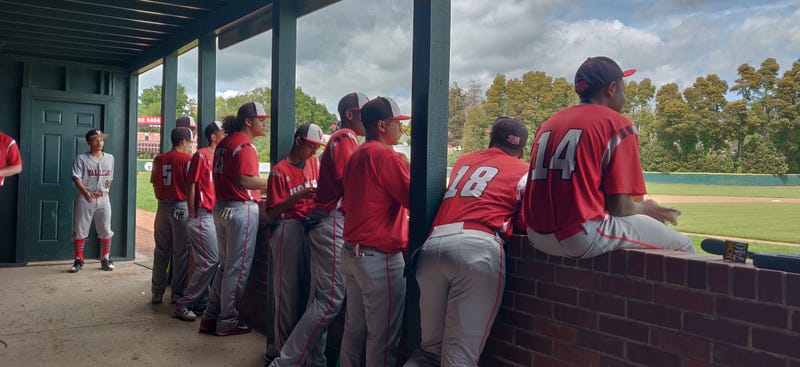 The Vallejo Red Hawks high school baseball team.