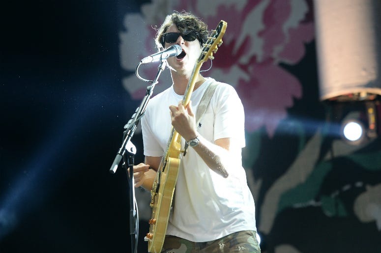 Vampire Weekend performs at the Bonnaroo Music & Arts Festival on June 13, 2014
