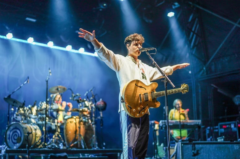Ezra Koenig of Vampire Weekend 