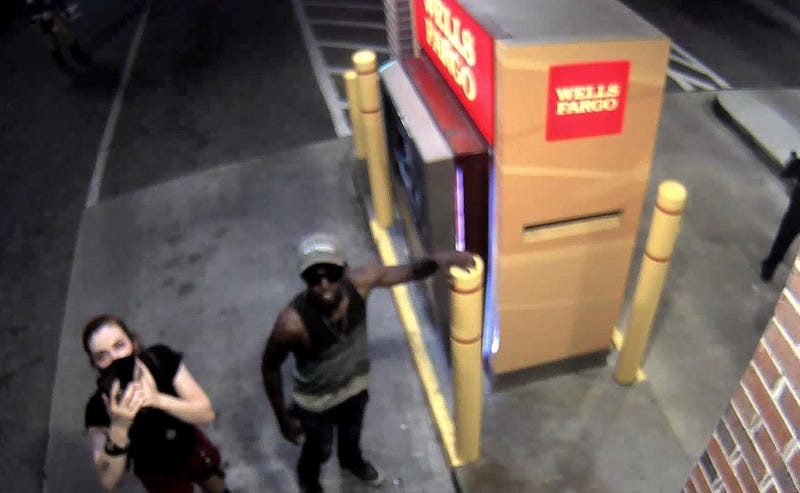 Richmond Police looking for suspects tied to vandalism and break in at Wells Fargo during riots and unrest in late May (Photo Credit: Richmond Police)