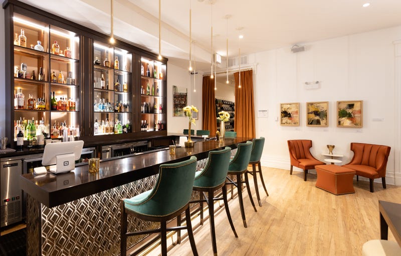 The Lighthouse Lounge, an upscale bar at Germania Club Building within Chicago's hit attraction Immersive Van Gogh,originally only accessible by exhibition ticket-holders, is now expanding entry for the public to visit.