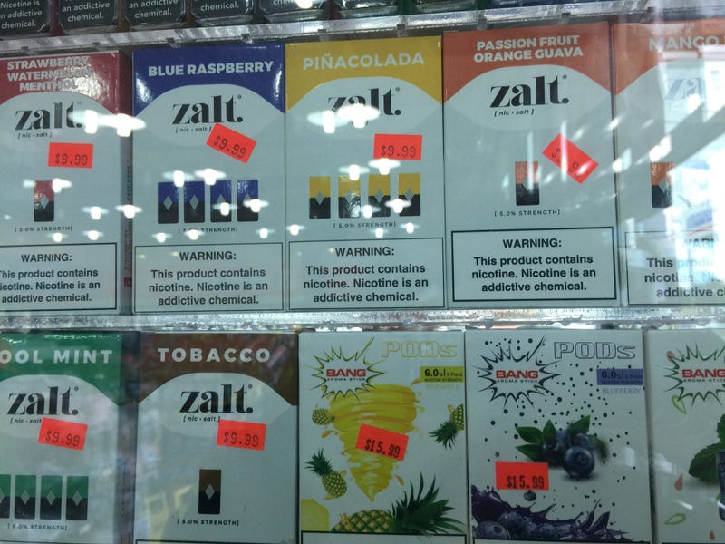 flavored vape products