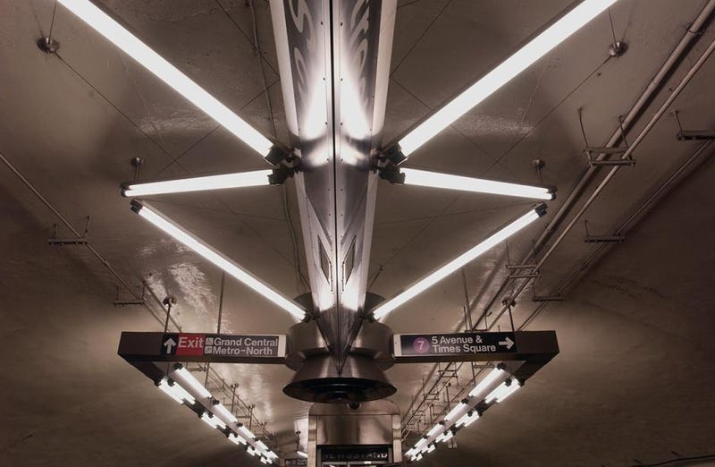 “V-Beam” (2000) by Christopher Sproat at Grand Central-42 St.