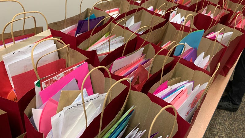 The Wisconsin Department of Veterans Affairs is inviting residents to send Valentine’s Day cards to veterans living in its state-run facilities.