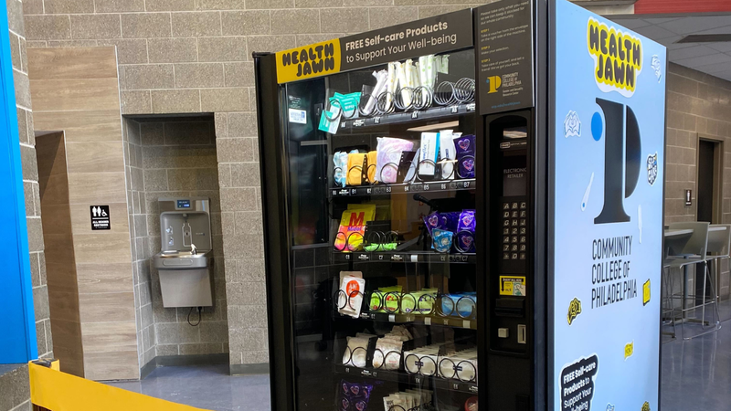 Health Jawn vending machine