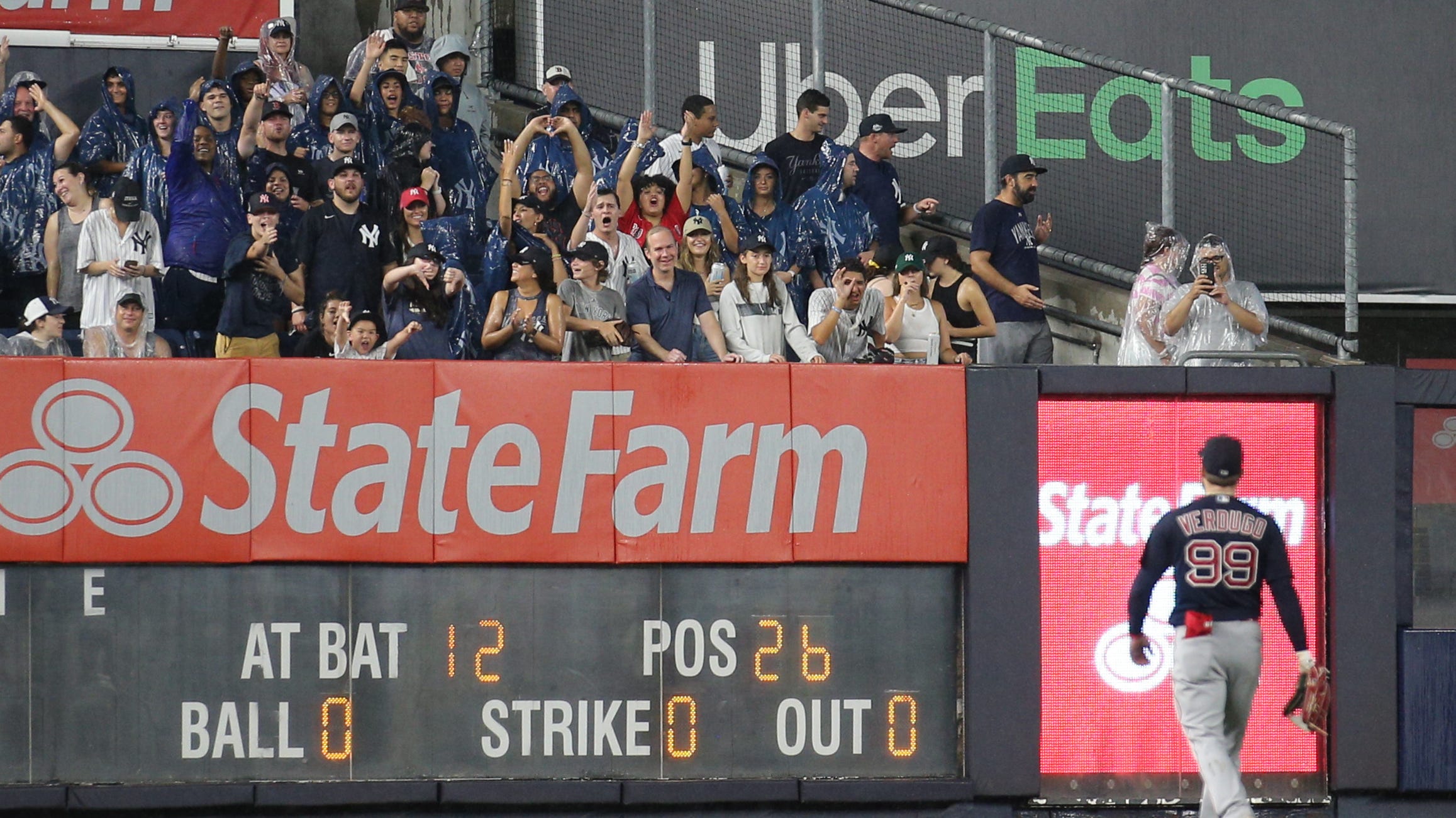 Yankees, MLB ban fan from ballparks for life after throwing ball at Alex Verdugo