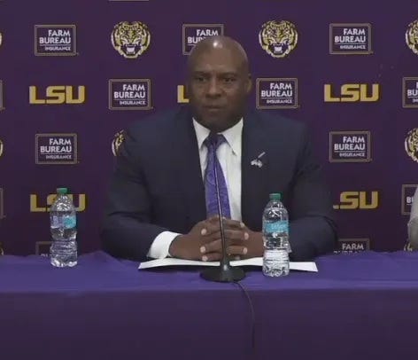 New LSU athletic director Verge Ausberry