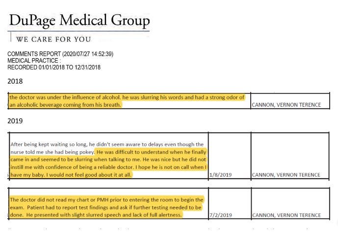 DuPage Medical Group complaints 