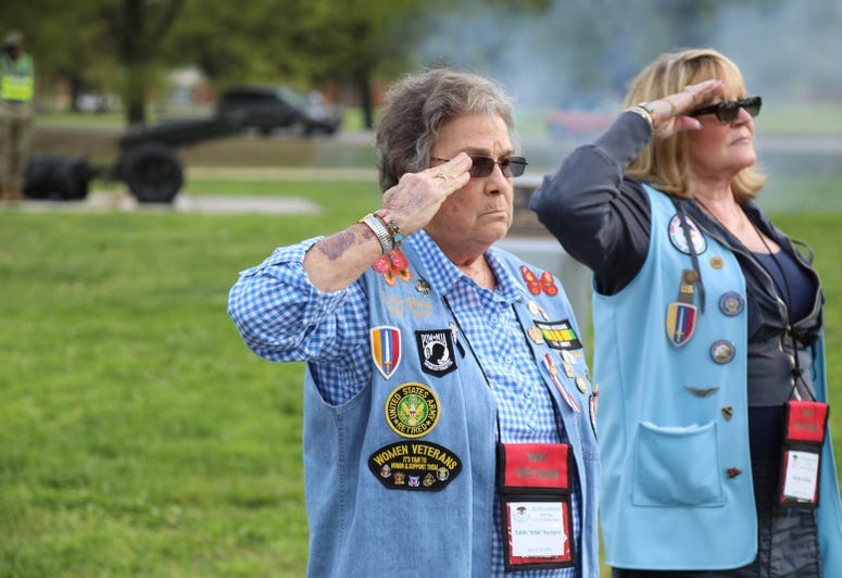 Vietnam Women Veterans visit Fort Lee
