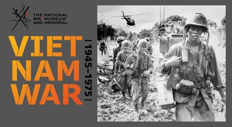 Vietnam War 1945-1975 exhibit on display at National WWI Museum and Memorial