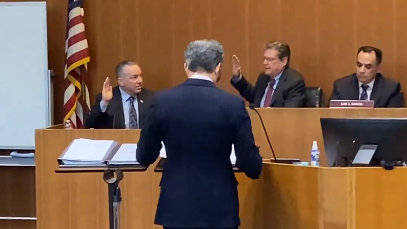 villanueva being sworn in