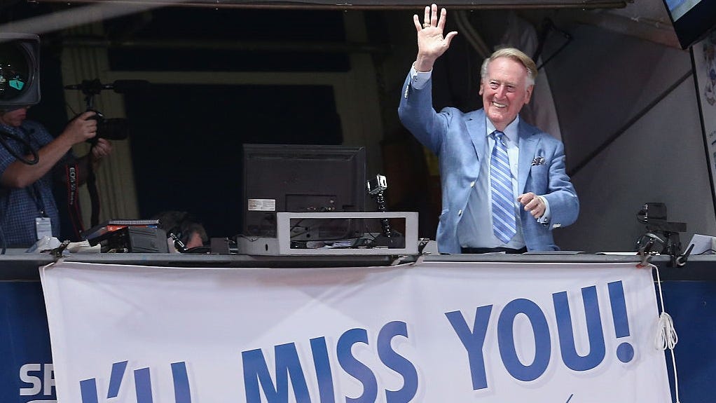 Epic Giants-Dodgers stories from the late, great Vin Scully