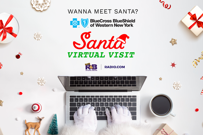 Blue Cross Blue Shield of Western NY Virtual Visit with Santa Contest