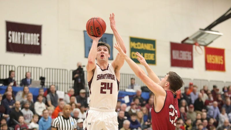 Swarthmore freshman guard George Visconti