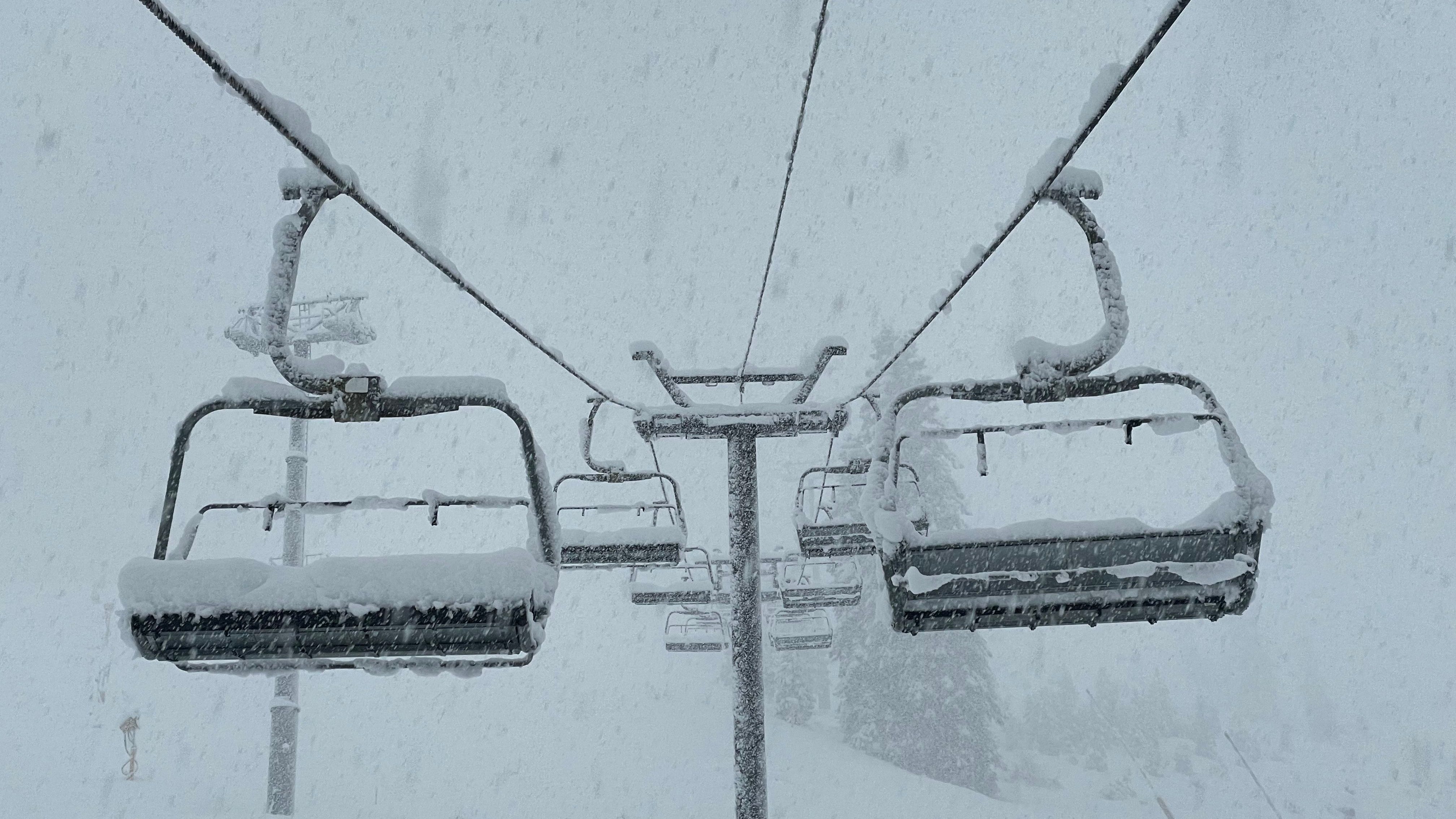 Big snow totals lead iconic Tahoe ski resorts to open early