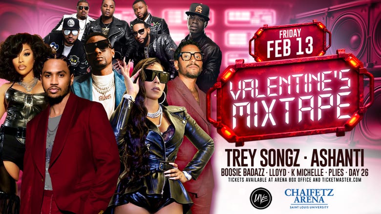 Valentine's Mixtape at Chaifetz Arena