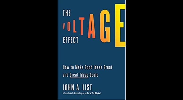 The Voltage Effect: How to Make Good Ideas Great and Great Ideas Scale