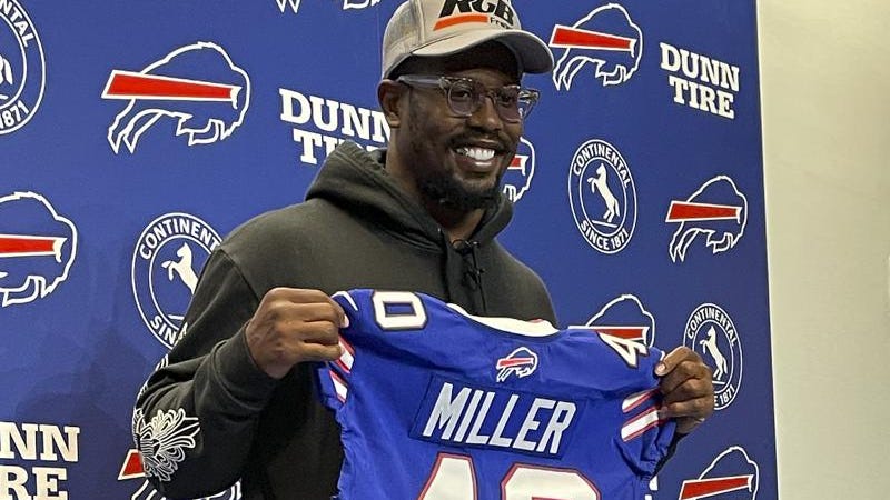 VIDEO: Bills GM Brandon Beane thrilled to land Von Miller