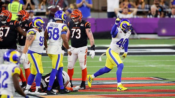 Rams defeat Bengals to win Super Bowl LVI