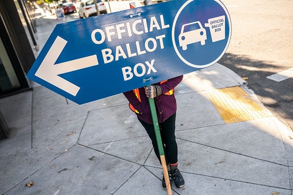 Oregon and Washington Election Results 