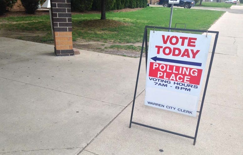 voting in Warren, Michigan