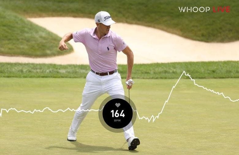 Rory McIlroy, who is also an investor in Whoop