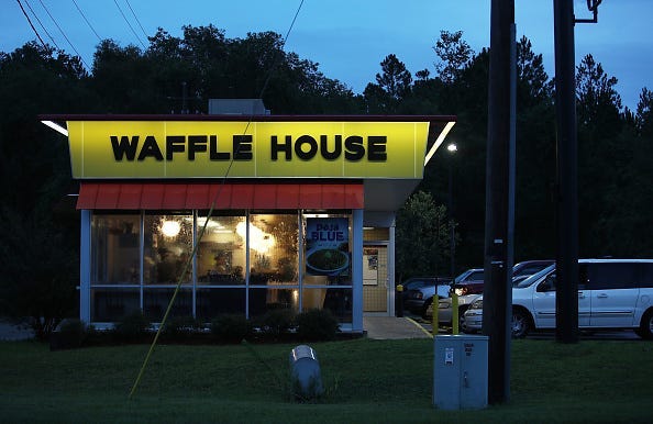 waffle house, restaurant