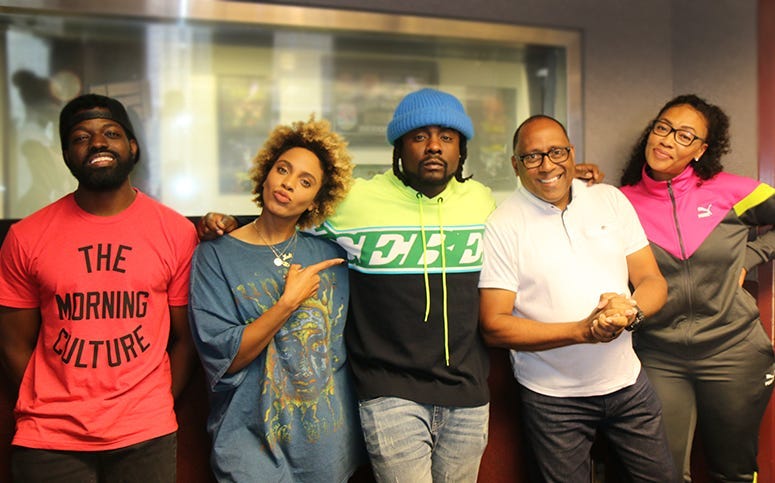 Wale In Studio With The Morning Culture