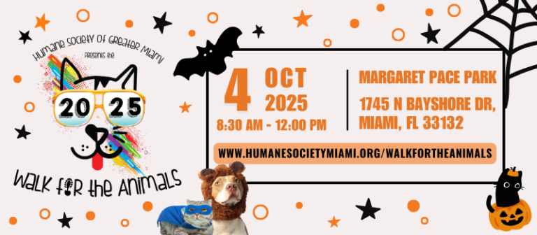 Walk For The Animals Flyer