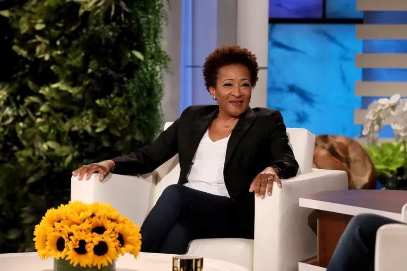 In this Tuesday, March 29, 2022, photo released by Warner Bros., Wanda Sykes is seen during a taping of "The Ellen DeGeneres Show" at the Warner Bros. lot in Burbank, Calif. Fresh off hosting the 94th Academy Awards, Sykes made an appearance on “The Ellen DeGeneres Show” on Tuesday to air Thursday, April 7. She talked about the confrontation between Will Smith and Chris Rock.
