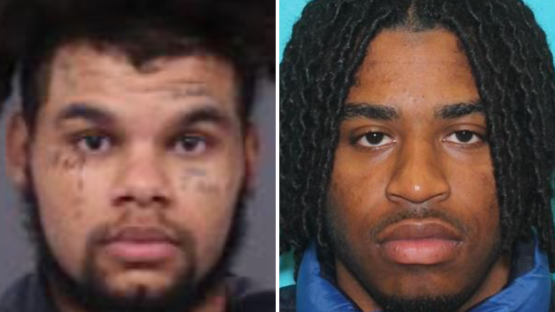 Cody Reed (left) and Marquise Johnson (right)