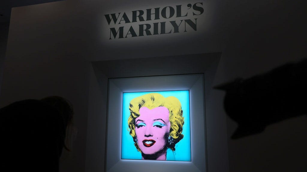 Warhol print of Marilyn Monroe goes for $195 million
