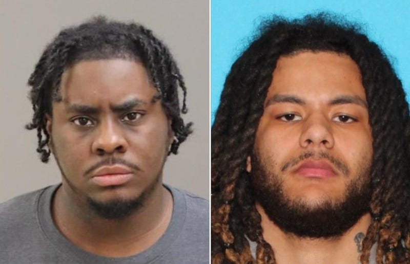 Damaree Darvell Terry, left, and James Hudson, Jr. at right. 