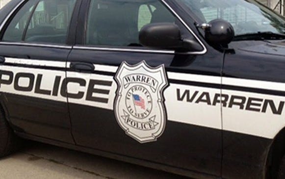 Warren police car
